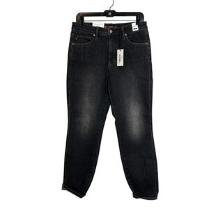 Judy Blue High Waist Slim Fit Tummy Control Jeans Size 11/30 Faded Black‎ NEW